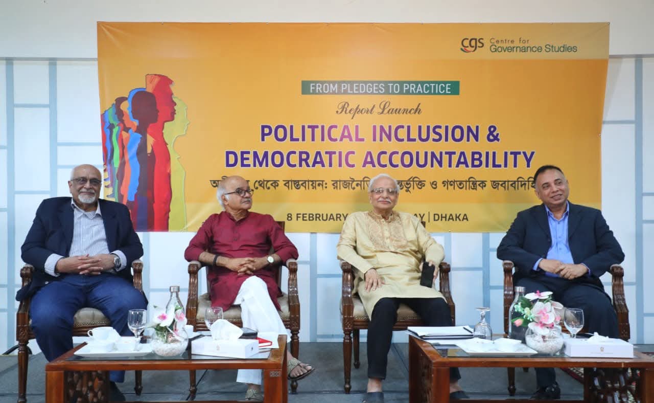 From Pledges to Practice: Political Inclusion &amp; Democratic Accountability– Bangladesh’s Polls 2026